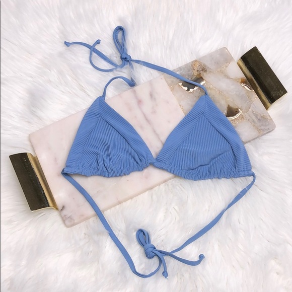 Frankie's Bikinis Other - FRANKIES BIKINIS Sky Triangle Bikini Top